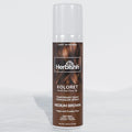 Herbishh Koloret Quick Root Touch Up Hair Color Spray Medium Brown (74.5g), Instant Gray & Medium Brown Root Cover Up, Temporary Hair Color Spray, Lightweight Non-Sticky Dye Mist, Travel Aerosol