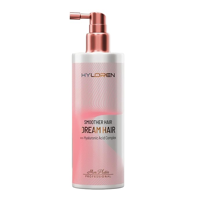 Mon Platin Professional Mon Platin Dream Hair Blow Dry Heat Protection Spray for Straightened Hair -Ultimate Hair Control with Anti-Frizz Formula, BLOND MASK Hyaluronic Acid Complex, Gloss Shine