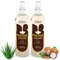 The Roots Naturelle Braid Sheen Braid Spray Twin Pack | 24 Fl Oz | Leave-in Conditioner with Shea Butter | Enriched with Vitamins and Essential Oils | Anti-Itch, Anti-Frizz | Great for Twists and Locs