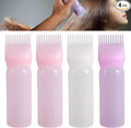 Abnaok Root Comb Applicator Bottle, 6 Ounce Applicator Bottle for Hair Dye Bottle Applicator Brush with Graduated Scale- 4 Pack
