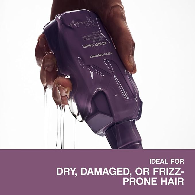KEVIN.MURPHY NIGHT.SHIFT - Lightweight Overnight Hair Serum - Supports Hydration & Softness - Hair Treatment Includes Hyaluronic Acid & Australian Kakadu Plum - 100 mL / 3.4 fl oz