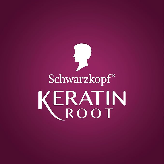 Schwarzkopf Keratin Color Root Temporary Hair Color Spray, Dark Brown - Salon Inspired Temporary Hair Dye, for up 100% Gray Coverage and Thicker Looking Roots, Ammonia free (Pack of 2)