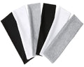 TERSE Hair Bands for Women's Hair Thin Cloth Headbands for Women Soft Stretchy Head Bands Solid Hair Hands