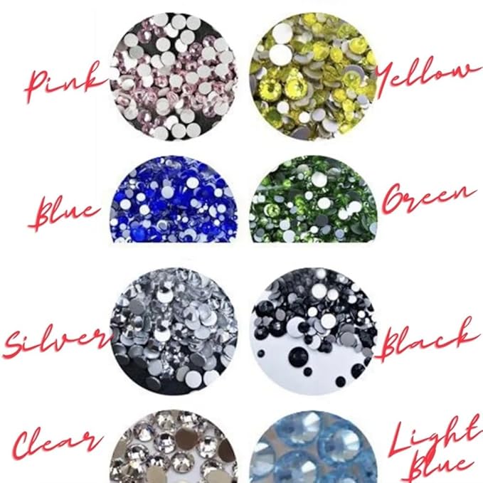 Personalized Hair Claw Clips with Rhinestones - Custom Name Engraved Cute Bridal Hair Accessories (Pearl Blue)