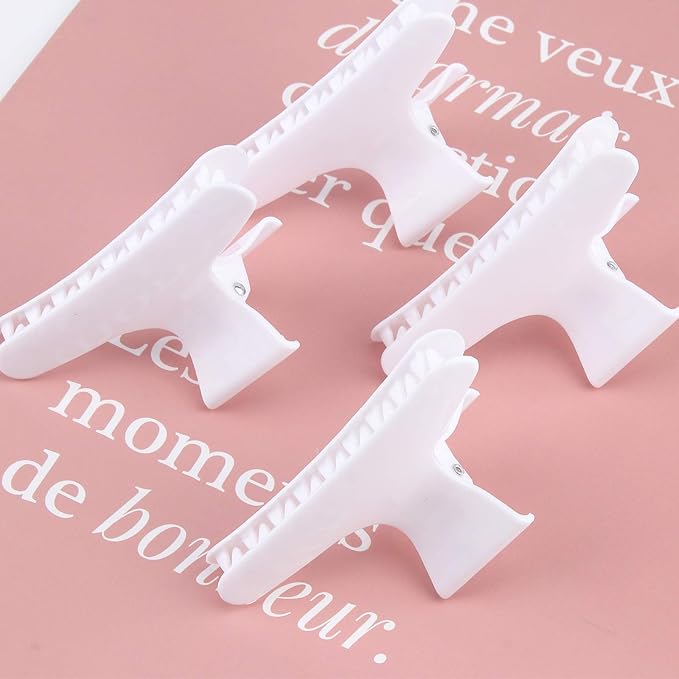 Ondder Hair Clips for Styling - Sectioning Clamps, Butterfly Claws for Salon Pro Cutting, Coloring, and Hair Accessories for Women