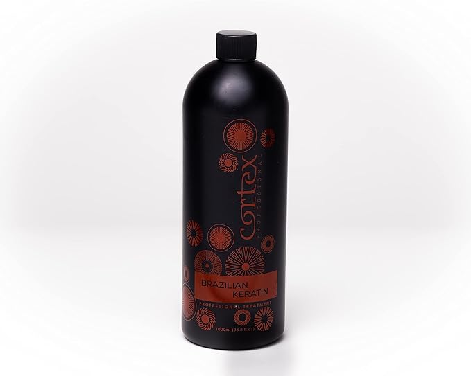 Cortex Professional Brazilian Keratin Hair Treatment | Restores, Straightens Coarsest, Curliest Hair | Improved Hair Care Straightening Formula