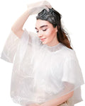 20pcs Disposable Waterproof Hair Color Capes - Hair Dye and Styling Bibs for Home and Salon Use
