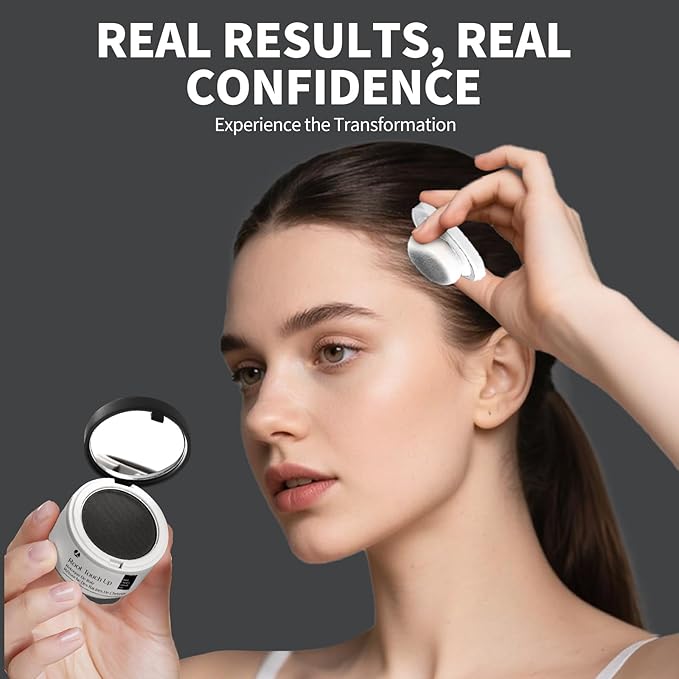 Hairline Powder 24H Stain-Proof, Root Touch Up Hair Color for Gray Coverage,Bald Spot Concealing Hair Shadow Powder for Women & Men,Natural-Looking (Light Blonde)