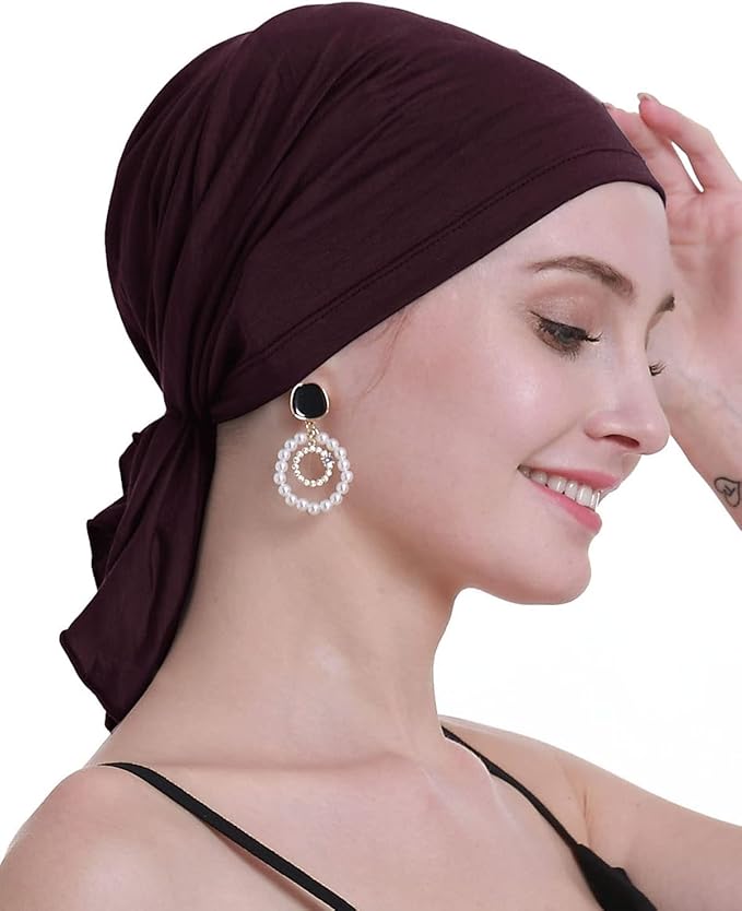 osvyo Chemo Headscarf for Women Hair Loss - Cancer Slip On Headwear Turbans Sealed Packaging