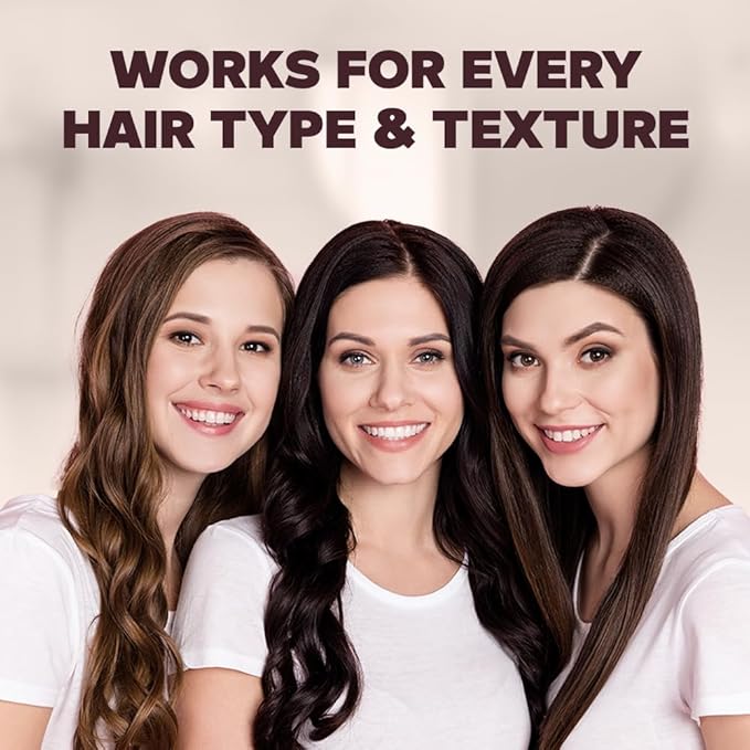 HerStyler Hair Serum - Argan Oil, Vitamin E, and Aloe Vera for Repair, Anti-Frizz for All Hair Textures, Nourishing for Enhanced Shine, Non-Greasy, Suitable for Color Treated Hair