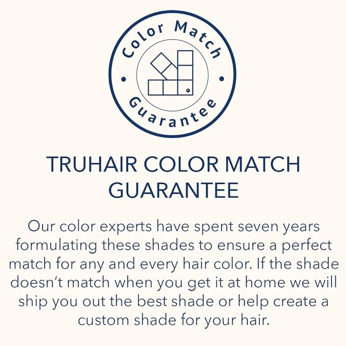 TRUHAIR Jumbo Color & Conceal Waterproof Root Touch Up Hair Color for Gray Hair Coverage - Instant Root Cover Up Hair Powder for Women & Men - Bald Spot Concealing, Hairline Filling (Dark Brown)