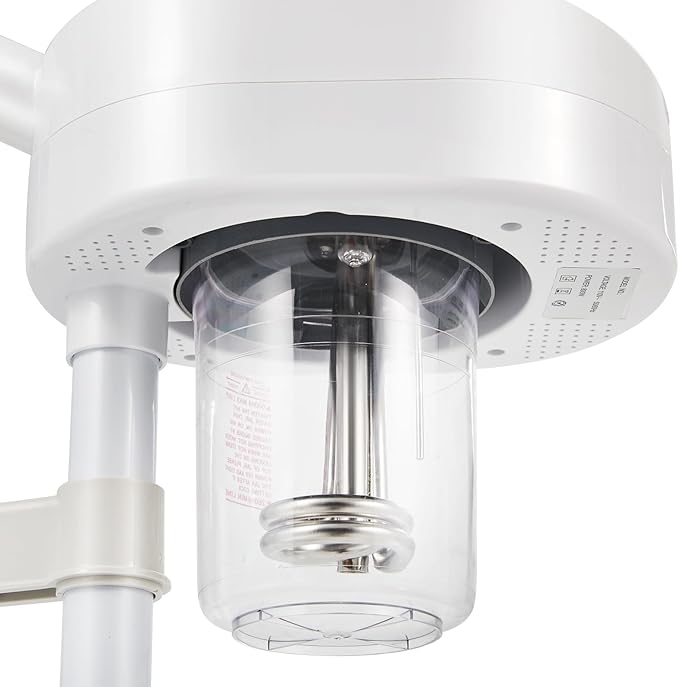 Artist hand Professional Facial Steamer for Face Home Facial Spa with 5X LED Magnifying Lamp Face Steamer Deep Pore Cleansing & Fast Heat Moisturizing Skin Care