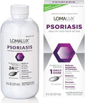 Loma Lux Psoriasis Relief Natural w/Minerals - Multi-Symptom Relief - Clinically Proven Treatment Dermatologist Developed for Psoriasis Vulgaris, Seborrheic Dermatitis, Scalp, Inverse Types - 8 Fl Oz