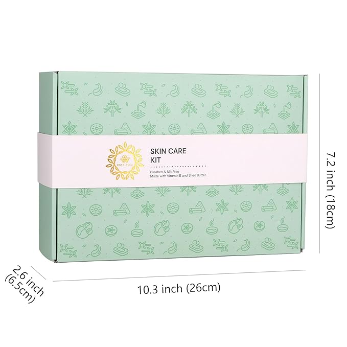 Tea Tree 23 Pcs Facial Skin Care Set, Bath and Body Gifts for Women & Men, Self-Care Relaxation Gifts, Home Spa, Sheet Mask, Gel Eye Mask, Gua Sha, Cream, Birthday, Christmas, Valentines, Mother Day