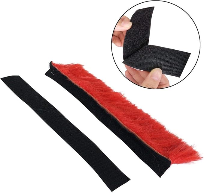 Helmet Mohawk Wig Adhesive Mohawk for Motorcycle Bicycle Ski Snowboard Helmet Hair Patches Skinhead Costumes Wig Cosplay Wig (Helmet not Included)