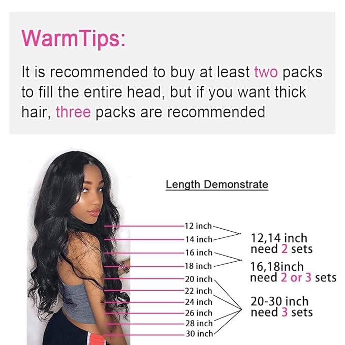 Seamless Clip in Hair Extensions Human Hair Body Wave Human Hair Clip ins for Black Women 8Pcs Invisible Skin Weft 18Clips 120g 26inch Natural Black