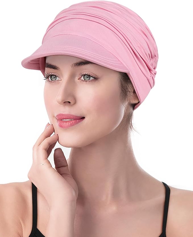 Soft Bamboo Baseball Cap for Chemo Women