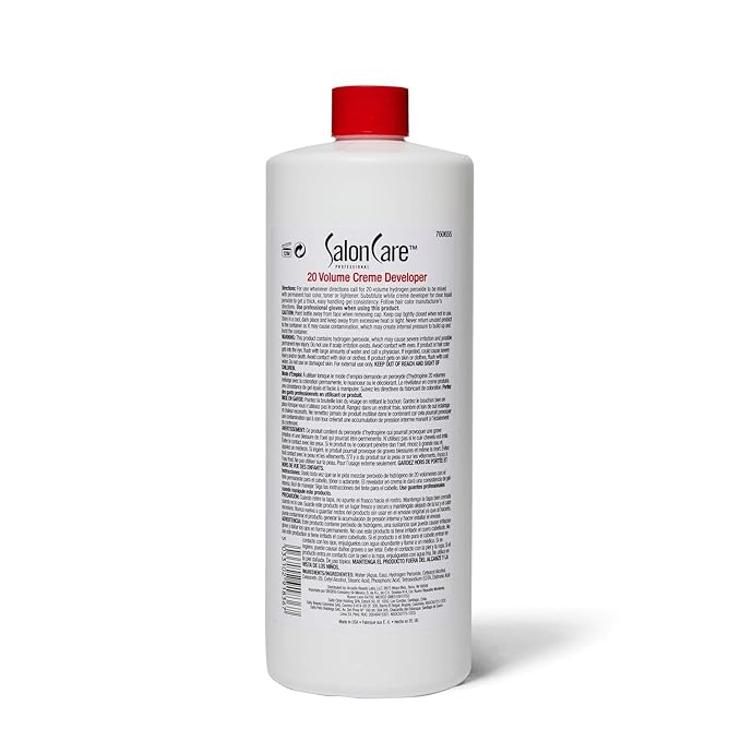 Salon Care 20 Volume Creme Developer 32 Oz