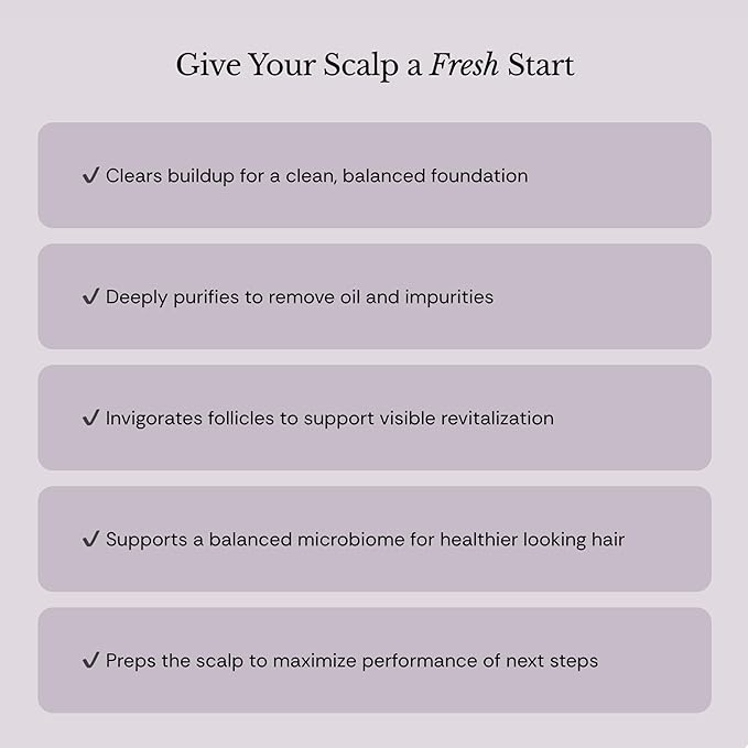 NULASTIN Vibrant Scalp Scrub - Exfoliating Dry Scalp Treatment, Moisturizer & Cleanser to Lift Buildup - Detoxifying Pre-Shampoo for Elastin Replenishment, Vegan & Color Safe, Minty Fresh (6.7 Fl. Oz)