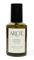 ARETÉ Volume & Sculpting Fluide, Glaze Hair Gloss, Curl Cream + Hair Volumizer with Organic Aloe, Hyaluronic Acid, Quinoa & Olive Oil for Flexible Hold & Frizz Control, Made in USA, 3.9oz
