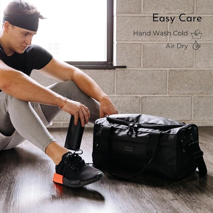 Vooray 23L Boost Duffel Bag – Small Travel & Gym Bag with Shoe Pocket, Weekender for Women & Men, Ideal for Overnight, Sports, and Workouts