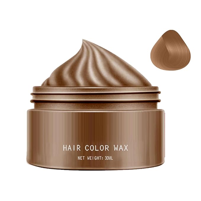 Hair Color Wax - 30ml Temporary Washable Hair Dye, Style and Color Easily for Women Men Teens and Kids, Styling Cream for Parties Cosplay Halloween, Vibrant Fun Colors Easy to Apply Wash
