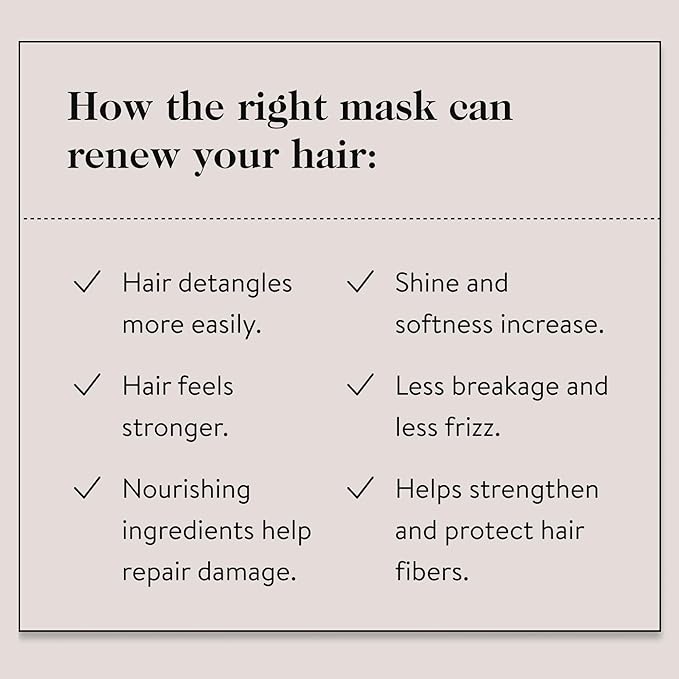 goop Beauty Hair Mask | Conditioner for Dry Hair & Frizz Control | Amino Acids, Beetroot Extract, Coconut and Avocado Oil | Strengthening Treatment to Repair Chemical Damage | Sulfate Free | 6 fl oz