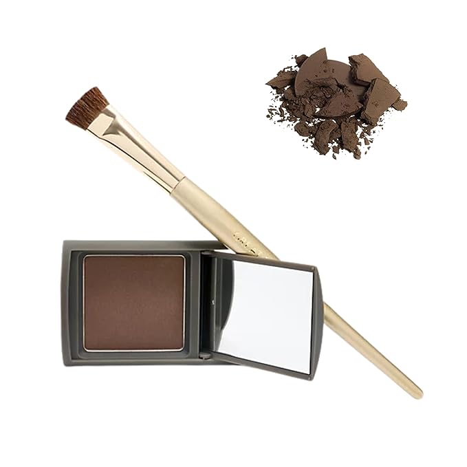 Joan Rivers Great Hair Day Root Touch Up Powder – Fill-in Powder for Thicker, Fuller Looking Hair (Brunette)
