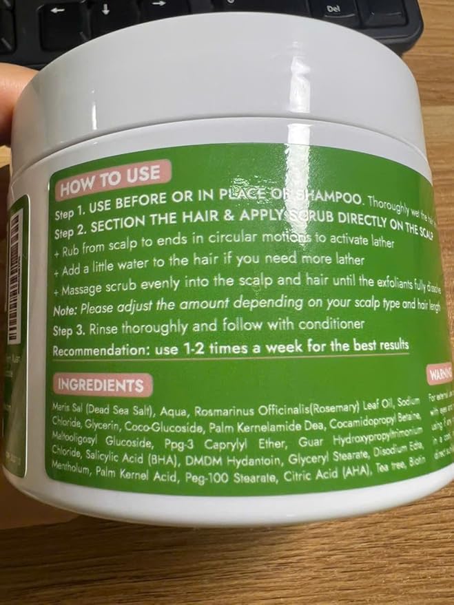 Muun Rosemary Shampoo Bars and Conditioner Set 3 - Hair Growth, Anti Hair Loss, Hair Regrowth, pH Balanced, Sulfate & Silicone Free - Solid Soap Easy for Travel (Rosemary scalp scrub)