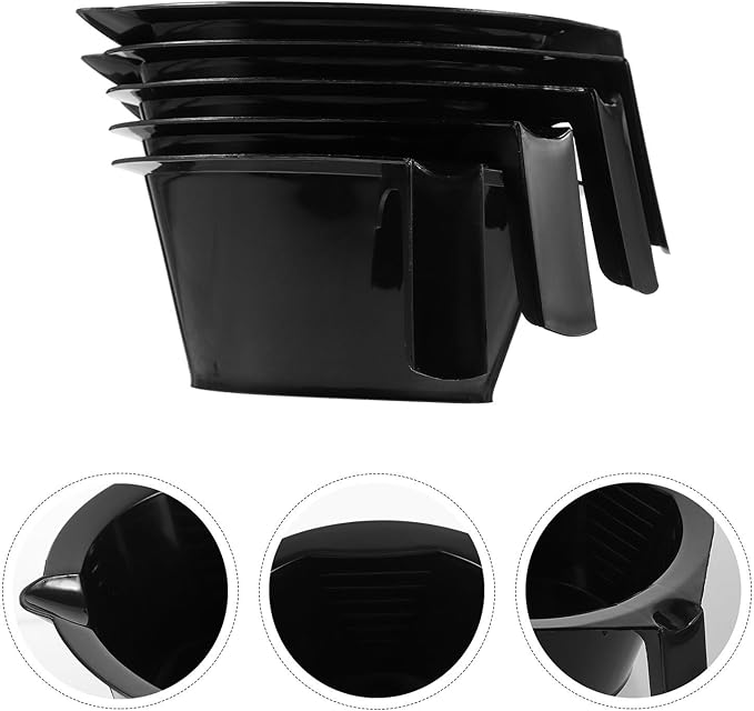 5PCS Professional Hair Dye Bowls Set Stackable Mixing Bowls for Hair Coloring for DIY Treatments and Salon Use
