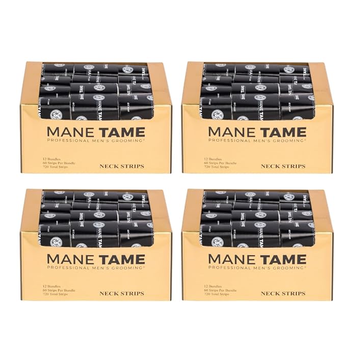MANE TAME Professional Extra Long Neck Strip Master Case - 4 Boxes