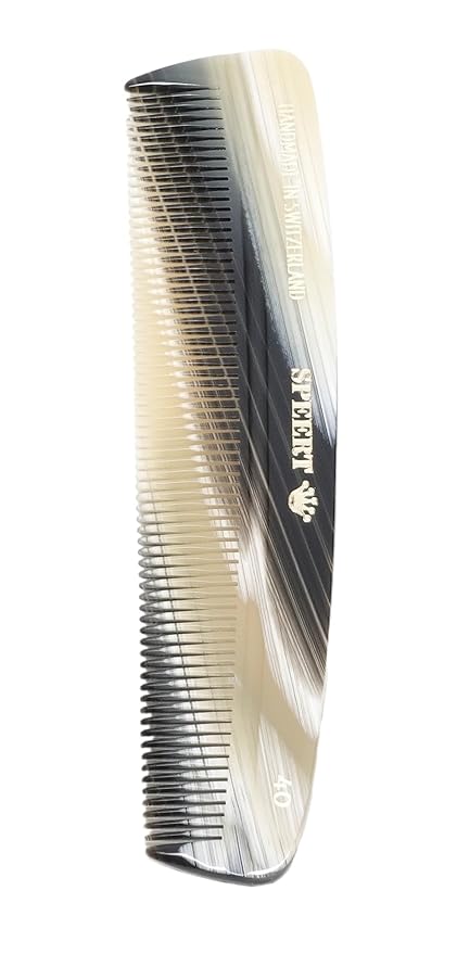 40 Hair Comb Women/Men Beige Grey Horn Combs for Men, Small Hair Combs for Women Accessories Hair Styling Comb, Hair Side Combs for Women Combs for Hair Stylist Kids Comb French Combs