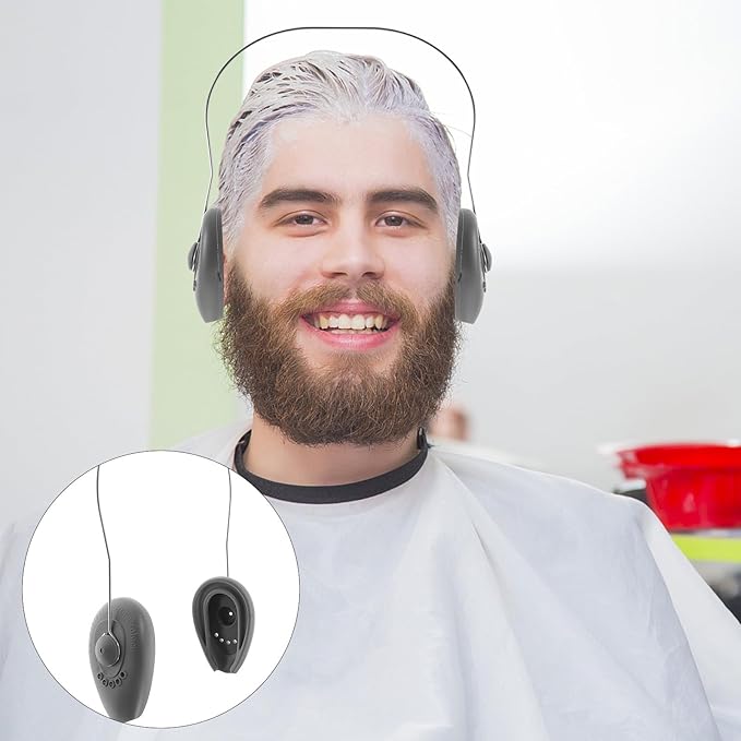 NOLITOY Silicone Ear Covers for Hair Dyeing Protective Ear Sleeves for Hair Salon and Home Use Prevent Heat and Water Damage Comfortable Fit