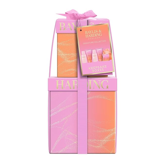 Baylis & Harding Gift Set for Women - Bath & Skincare Present - Jojoba, Vanilla & Almond Oil