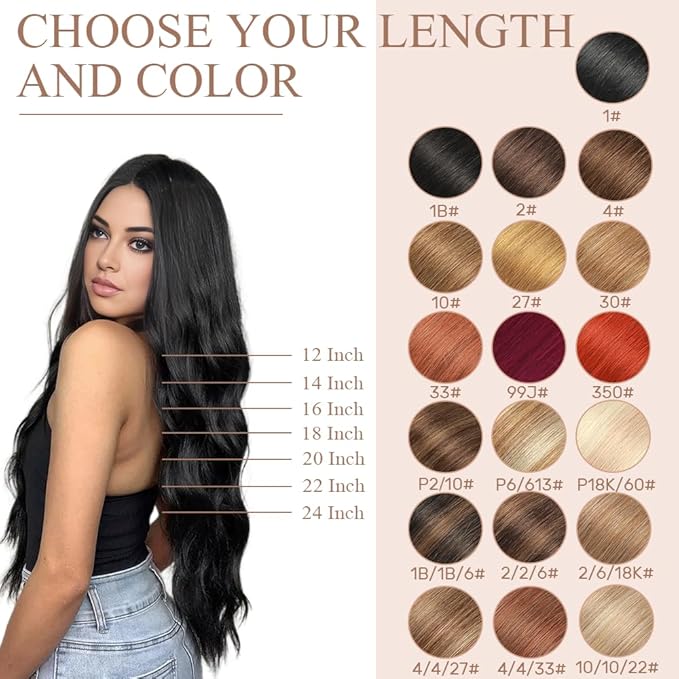 Middle Brown to Dark Blonde Tape in Hair Extensions Human Hair,14 Inch Human Hair Tape in Extensions 20Pcs Tape Ins Human Hair Extensions for Women Seamless Tape in Hair Extensions Real Human Hair