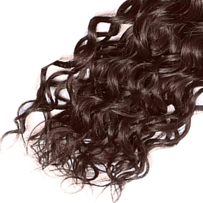 12 Inch Color #4 Bundles Human Hair Brown Water Wave Bundles Chocolate Brown Human Hair Bundles Brazilian Unprocessed Virgin Human Hair 1 Bundle Dark Brown Human Hair Weave