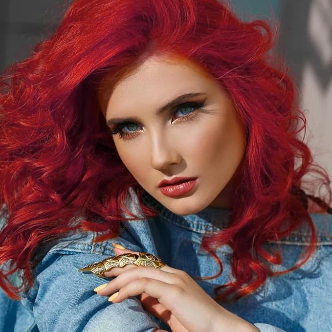 SOVONCARE Red Hair Color Depositing Conditioner Mask 5.28 OZ, Cruelty-Free