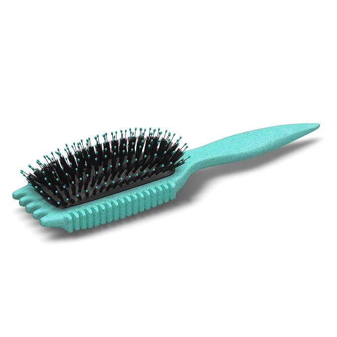 Bounce Curl Volume EdgeLift Brush, 5-in-1 Tool for Volumized Waves, Curls & Coils - Teal