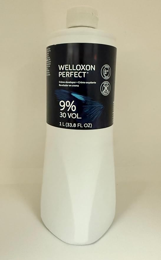 Welloxon Perfect 30 Volume / 9% Cream Developer 33.8oz, for Koleston Perfect Hair Color, Toning and Root Touch-ups