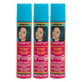 Jerome Russell Temp'ry Spray-on Auburn Hair Color, 2.2oz x 3 pack