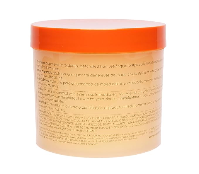 Mixed Chicks Coil, Kink & Curl Styling Cream, 12 Fl. Oz