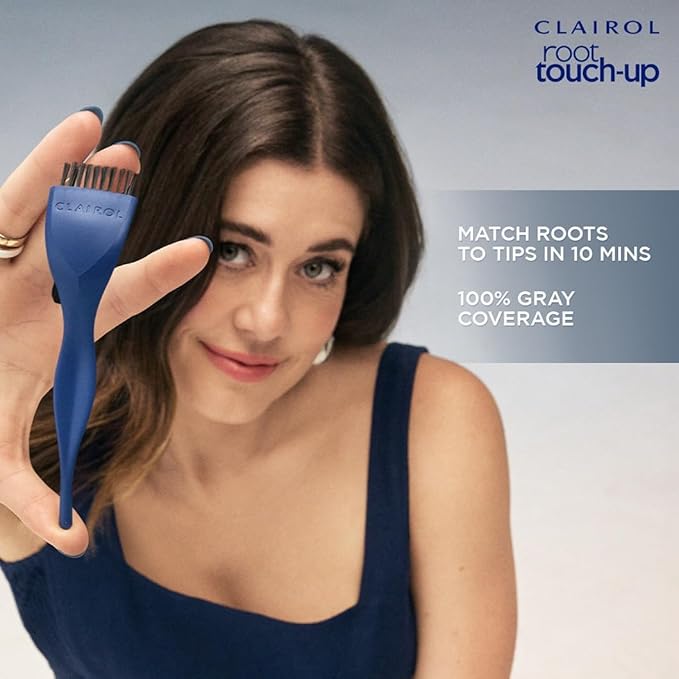Clairol Root Touch-Up by Nice'n Easy Permanent Hair Dye, 5 Medium Brown Hair Color, Pack of 2