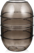 Lurrose Hair Dye Color Mixing Cup with Double Scale Hair Tint Shaker Mixer Bowl for Salon and Home Coloring