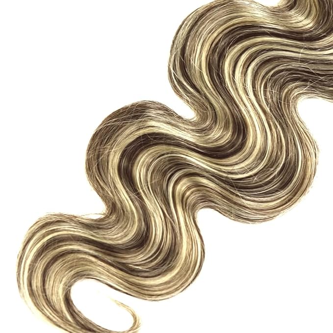 28 30 32 Inch P4/613 Human Hair Bundles Blonde Body Wave Bundles Niegmeag Hair 2 Tone Brown Mixed With Blonde Bundle Peruvian 8A Virgin Hair Extensions 100g/Pc
