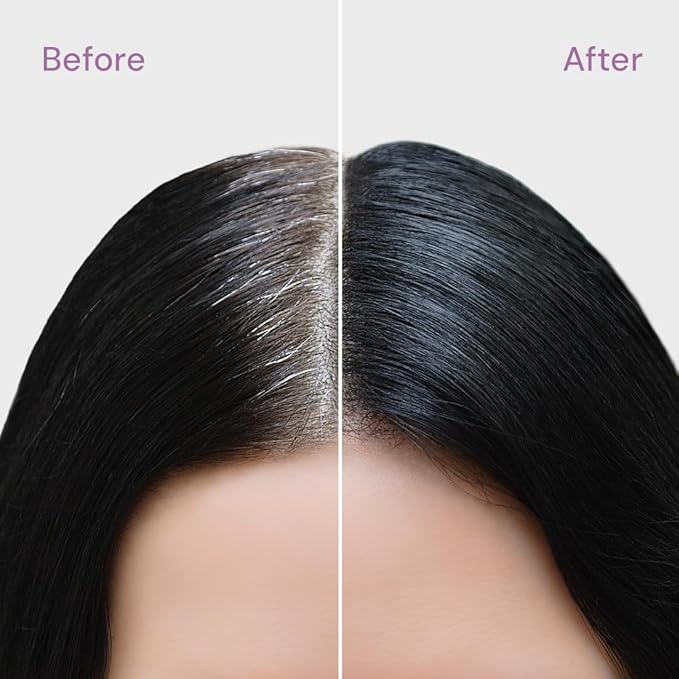 Style Edit Root Touch Up Powder for Black Hair | Cover Up Hair Color for Grays and Roots Coverage | Mineral Infused Binding Hairline Powder 2 Pack