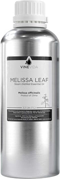 VINEVIDA Melissa Essential Oil 32 oz - Melissa Leaf Candle Oil Scent - DIY Candle Scents for Candlemaking - Bulk Oil for Soap Making
