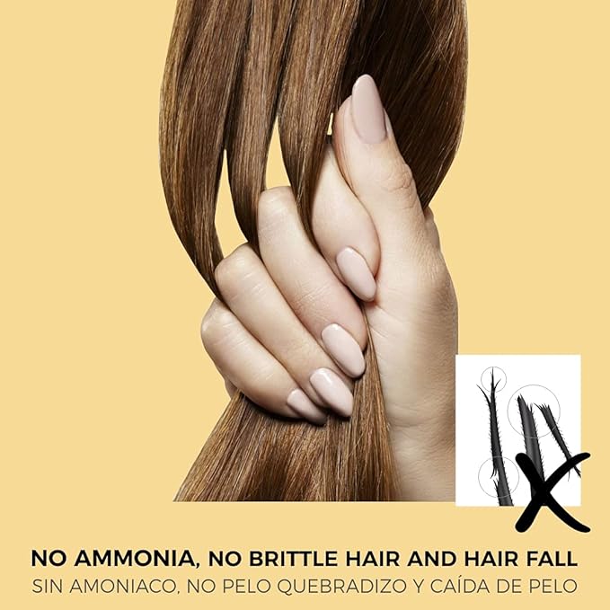 Indus Valley Natural Organic Damage Free Gel Hair Color | Ammonia Free, Vegan & Cruelty Free | Up to 100% Gray Coverage, Long Lasting Results |Medium Copper Blonde 8.4 (20gram+200ml)