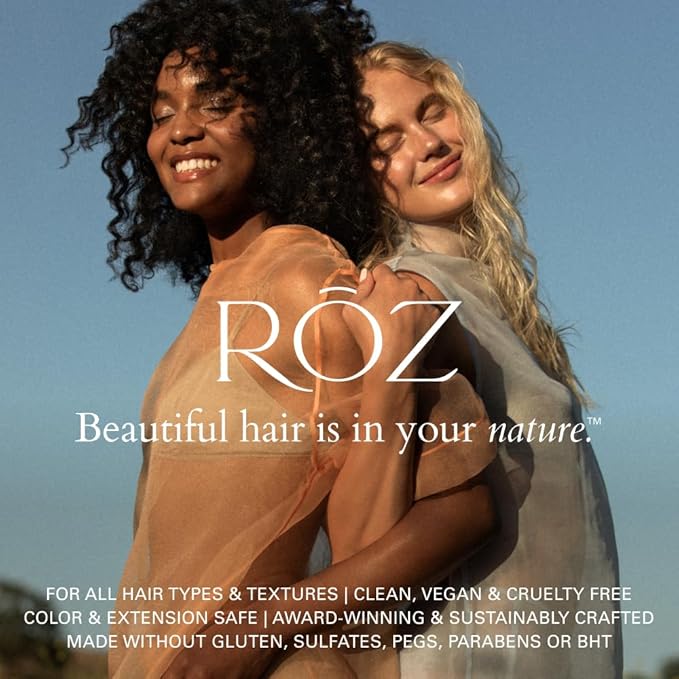 RŌZ Santa Lucia Styling Oil - Lightweight, Nourishing Hair Oil, a Foundation for Daily Styling, Frizz Control and Shine - Heat Protectant, Vegan, for All Hair Types - 2 Fl.Oz / 60 ml