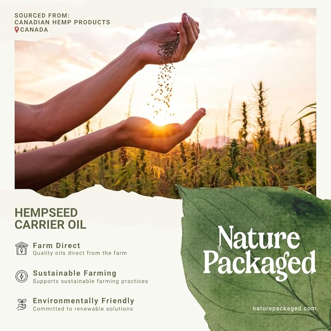 Hemp Seed Oil for Skin, Hair and Body Direct from Hemp Oil Canada - Cold Pressed Hemp Seed Oils - 1 Gallon (Pack of 4)