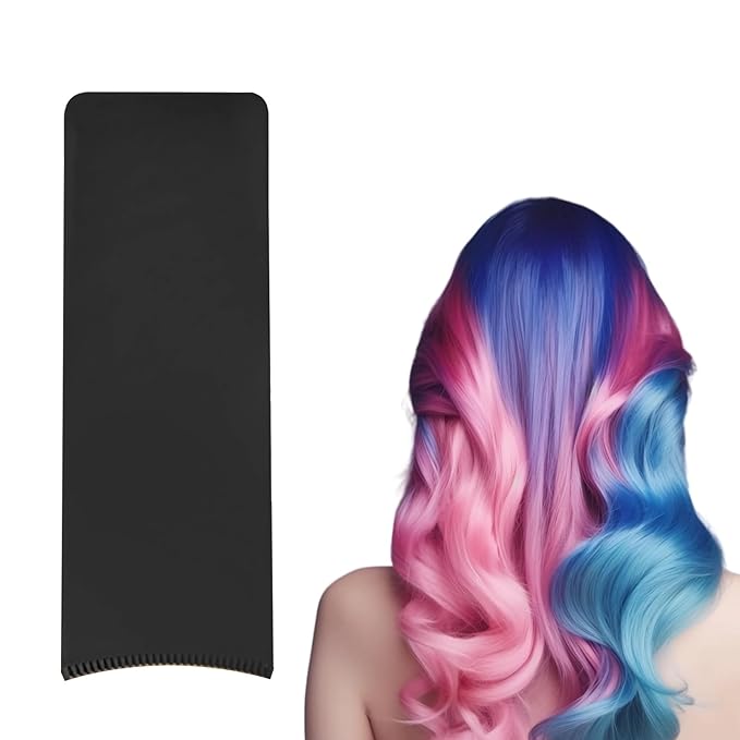 Professional Balayage Kit with Highlighting Board & Hair Dye Tools – Complete Hair Coloring Tools Set for Salon & Home Use, Reusable Hair Dying Tools for Highlights & Hair Color Application (black)